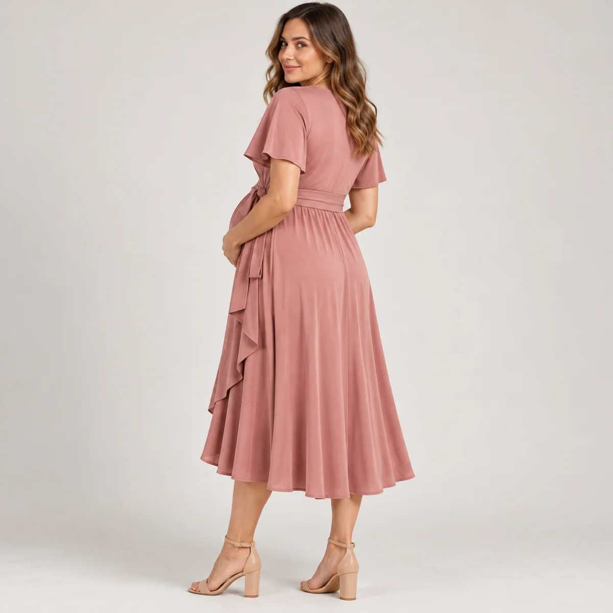 Playful Forms - Wrap Maternity Dress, photo 2