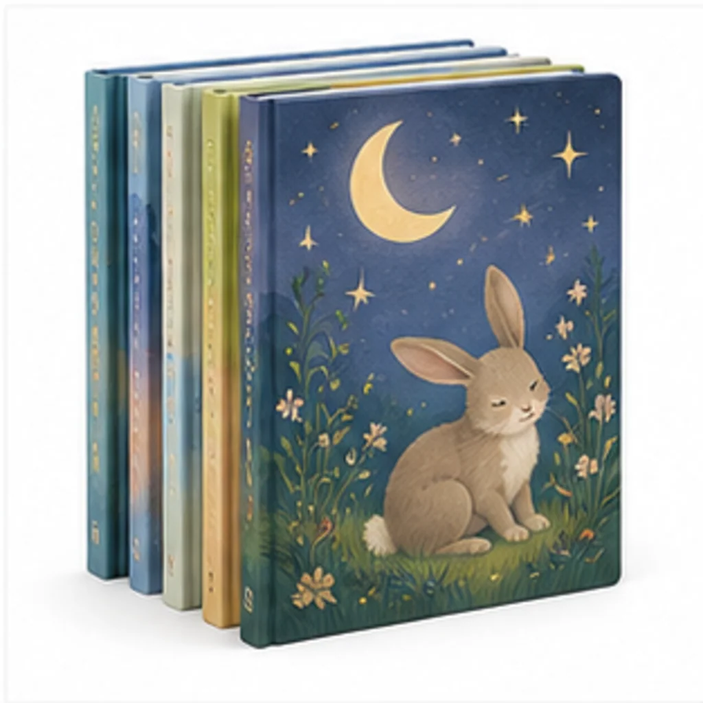 Nurture Ease - Bedtime Bunny Story Book Set