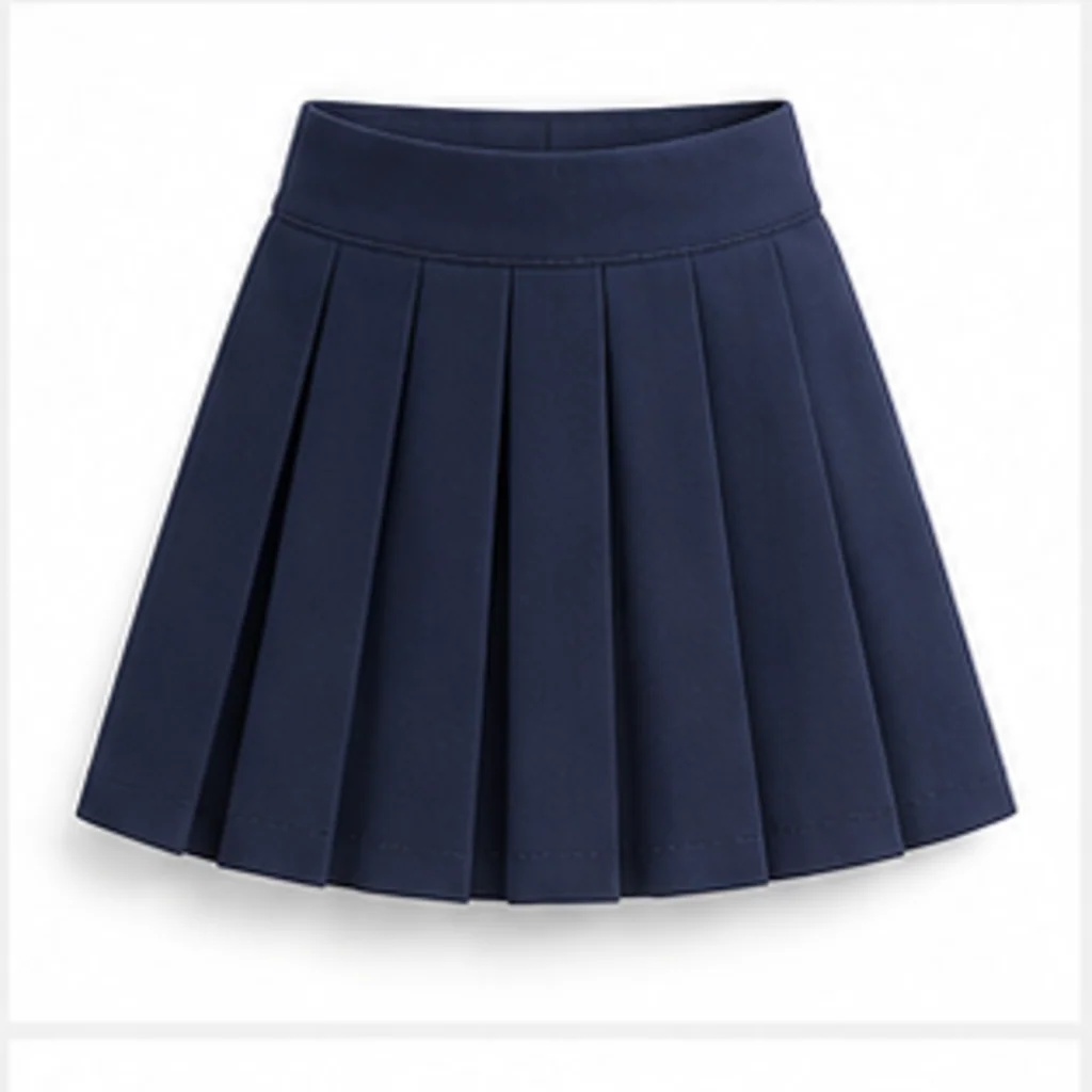 Playful Forms - Pleated School Skirt