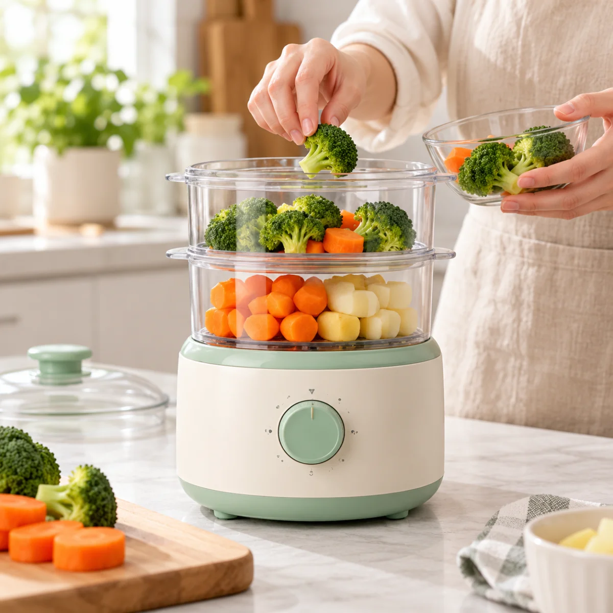 Nurture Ease - Baby Food Steamer and Blender, photo 4