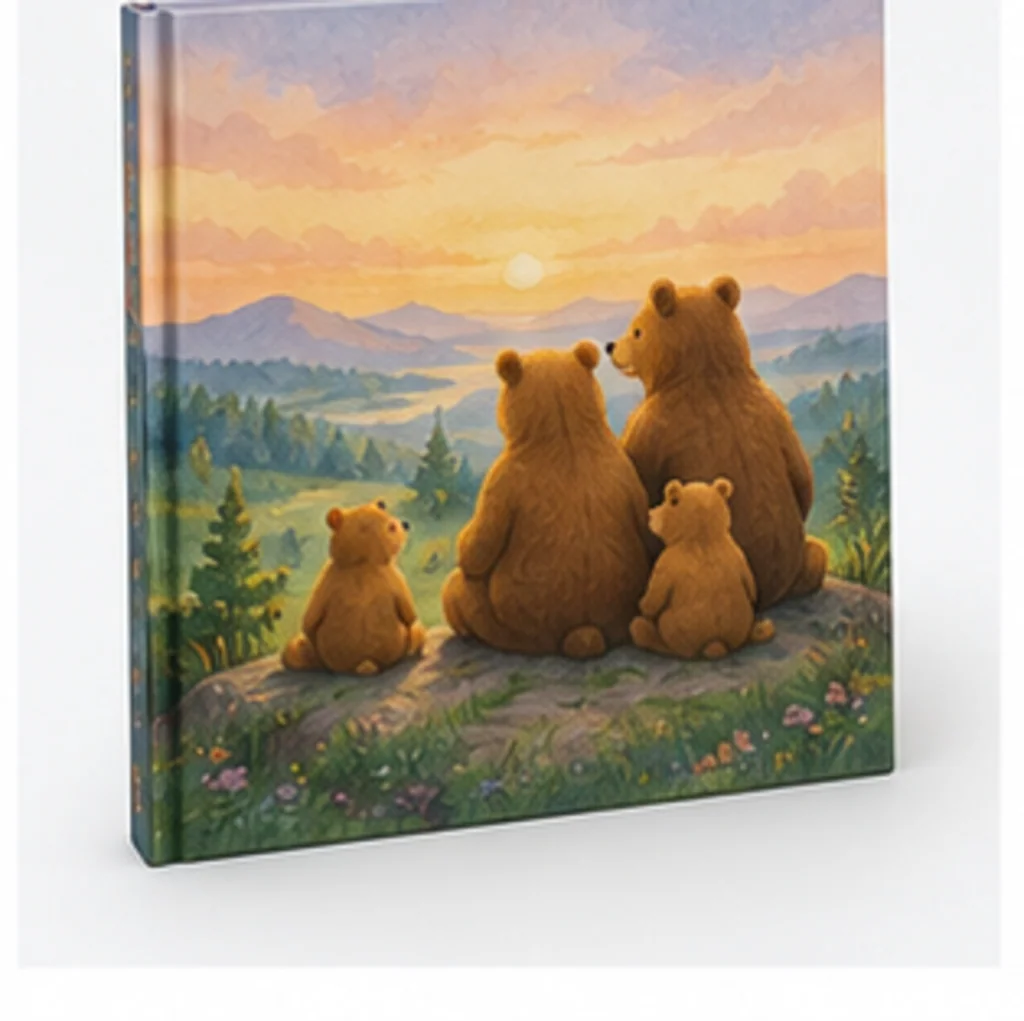 Playful Forms - Bear Family Picture Book