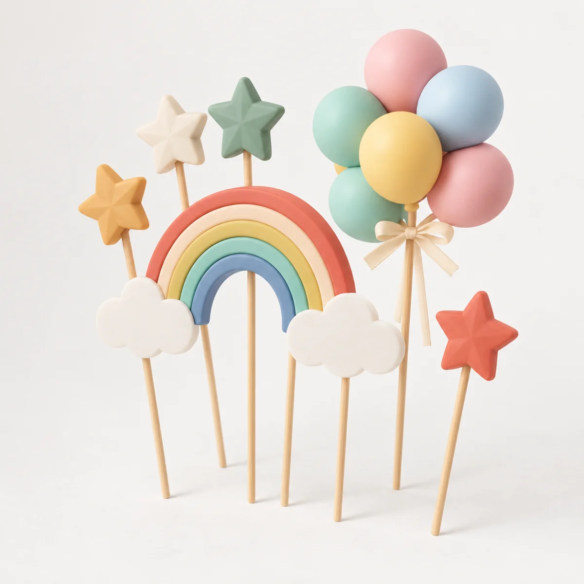 Playful Forms - Rainbow Cake Toppers, photo 2