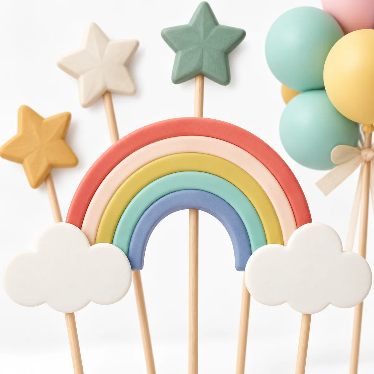 Playful Forms - Rainbow Cake Toppers, photo 3