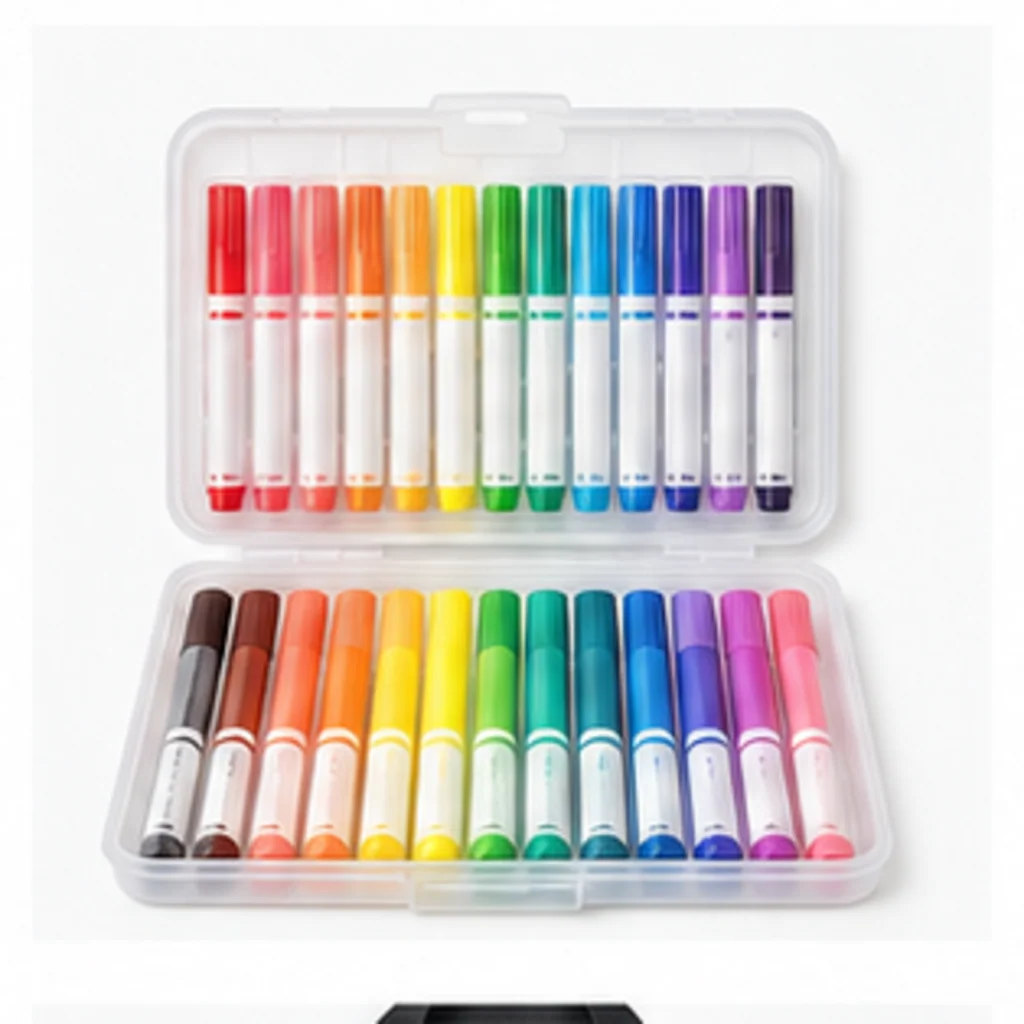 Playful Forms - Felt-Tip Pens - 24 Colours
