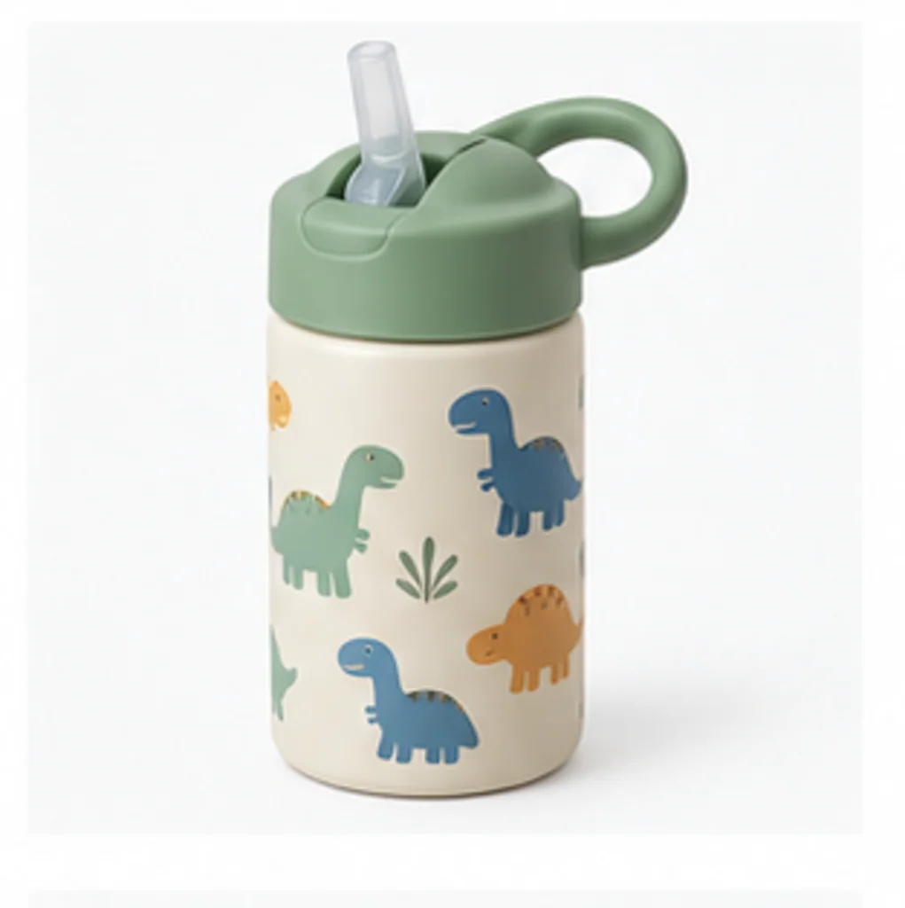 Nurture Ease - Dino Insulated Straw Cup