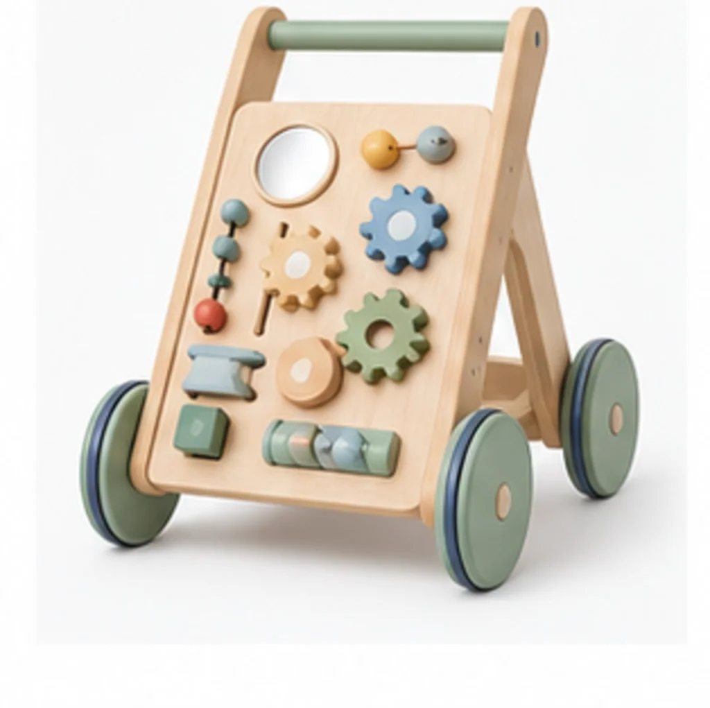 PureElements - Wooden Activity Baby Walker