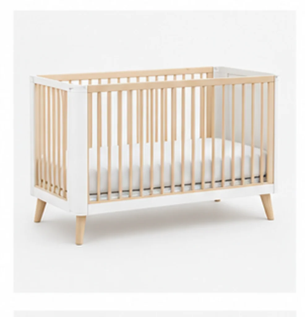 Playful Forms - Wooden Baby Cot