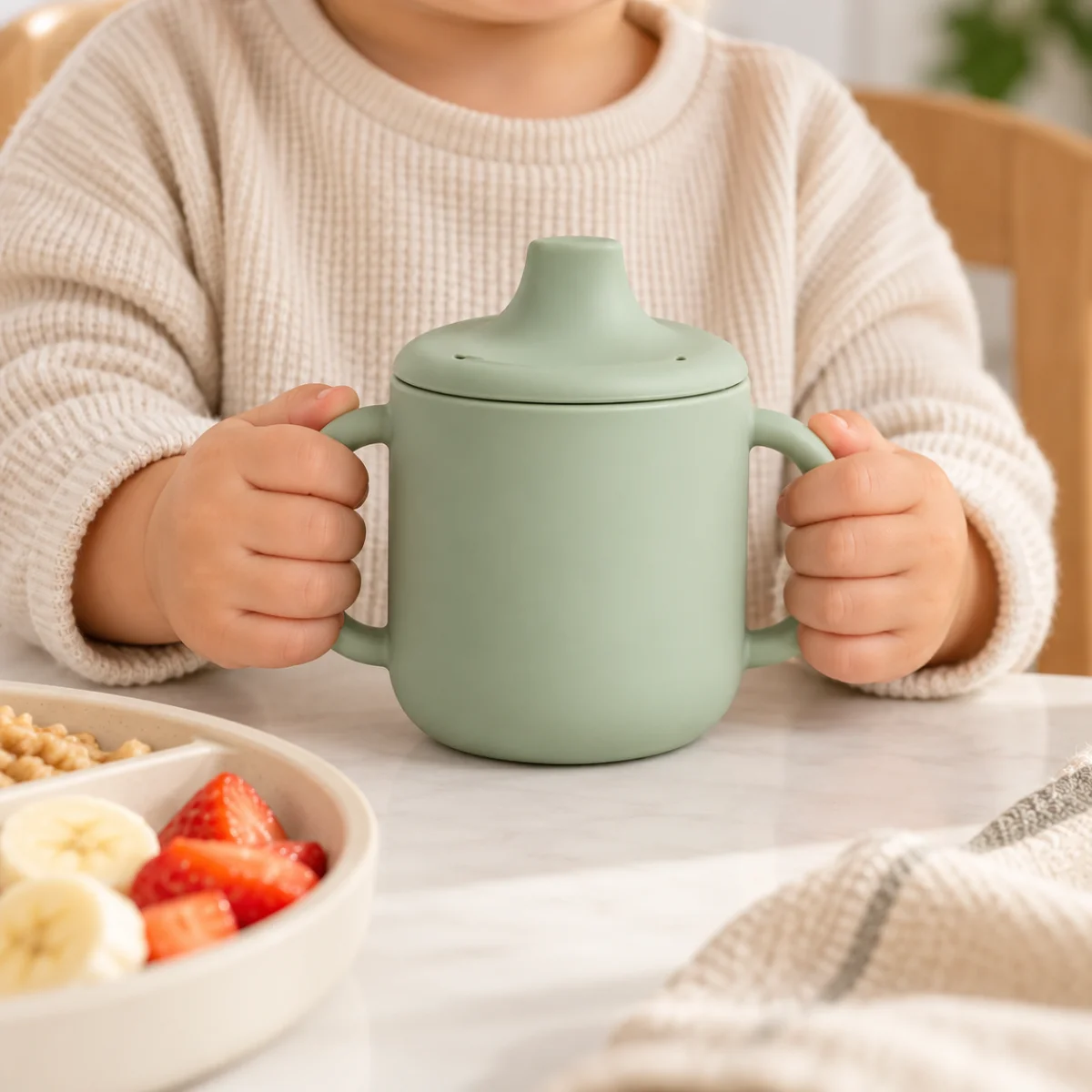 Little Lantern - Silicone Sippy Cup, photo 4