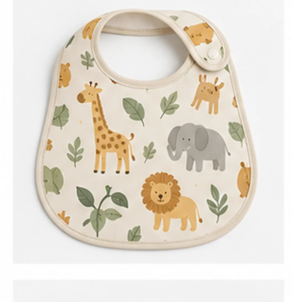 Willow & Wonder - Safari Print Bib
