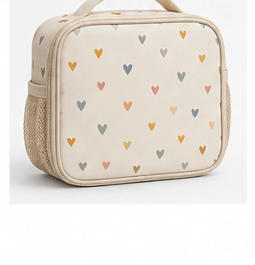 Nurture Ease - Heart Print Lunch Bag