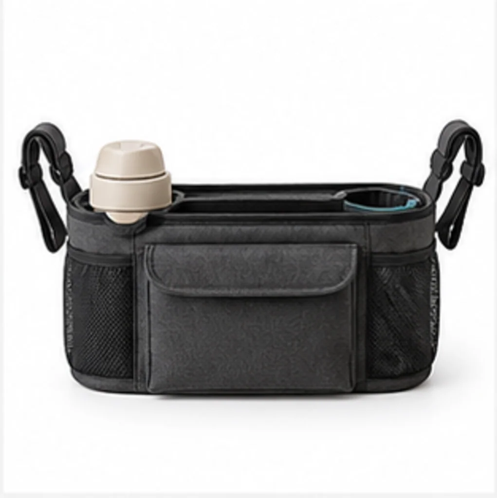 Little Lantern - Stroller Organiser with Cup Holders