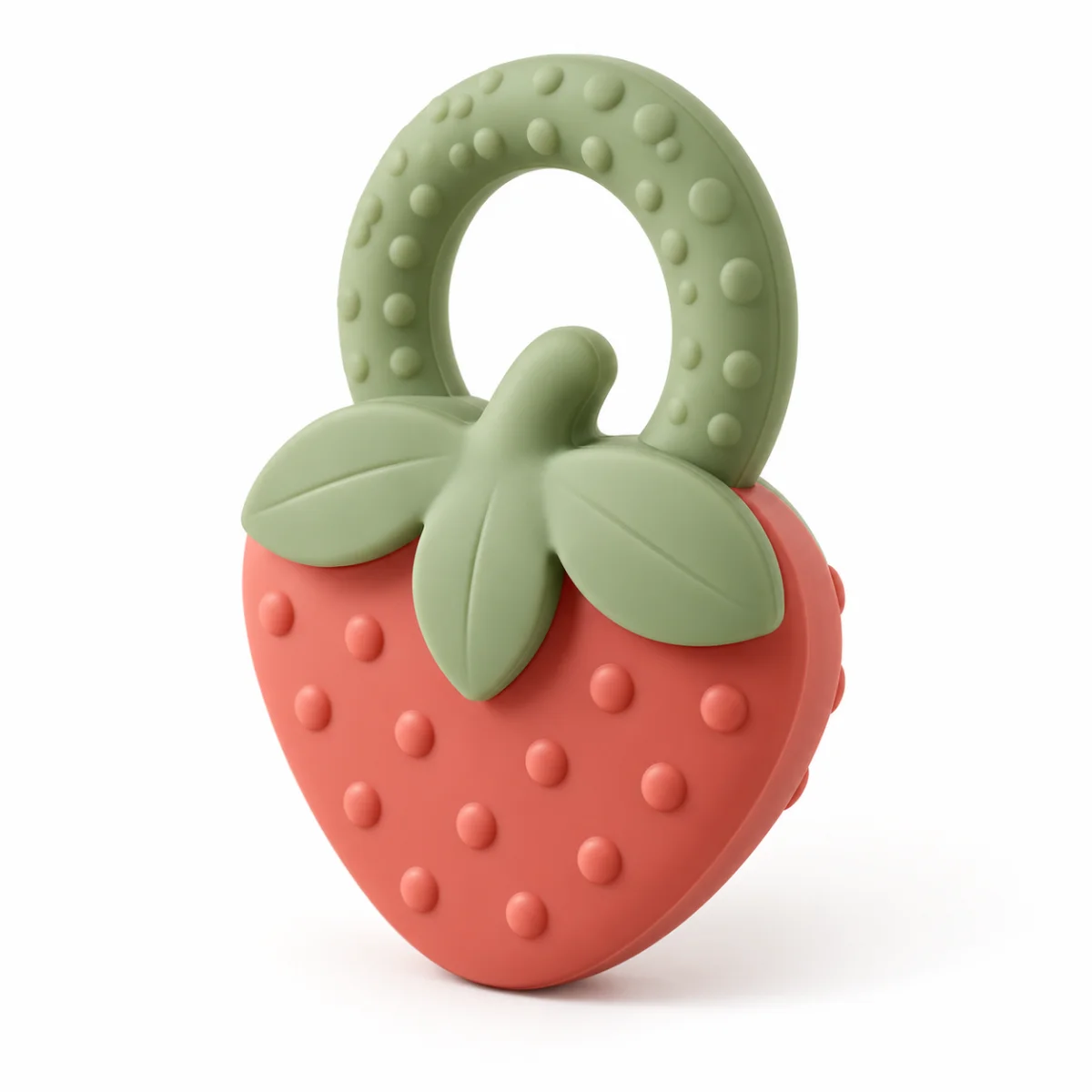 Willow & Wonder - Strawberry Silicone Teether, photo 2