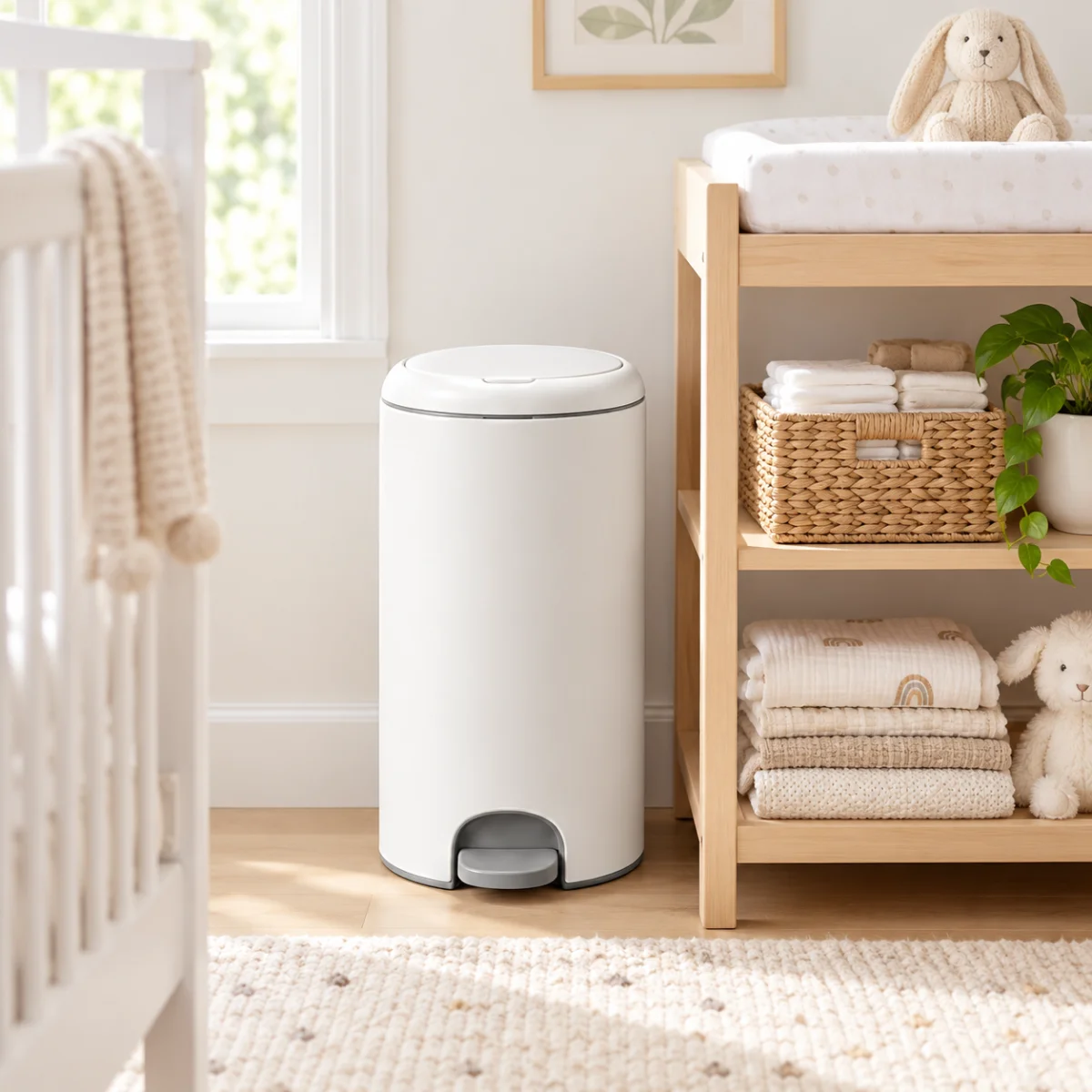 Nurture Ease - Odour-Lock Diaper Bin, photo 4