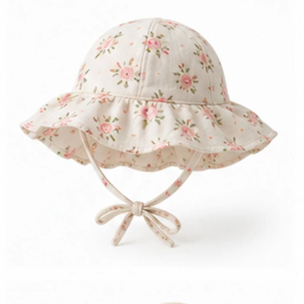 PureElements - Floral Baby Sun Hat