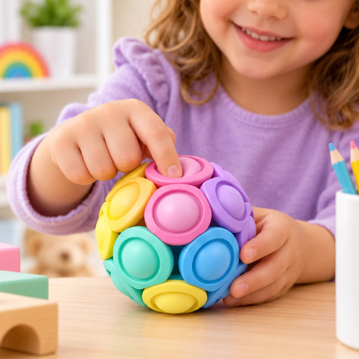 PureElements - Pop-It Sensory Fidget Ball, photo 4