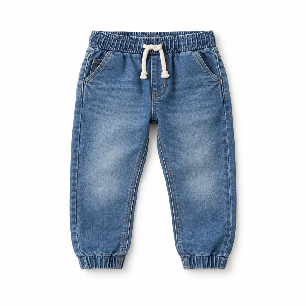 Willow & Wonder - Pull-On Denim Joggers