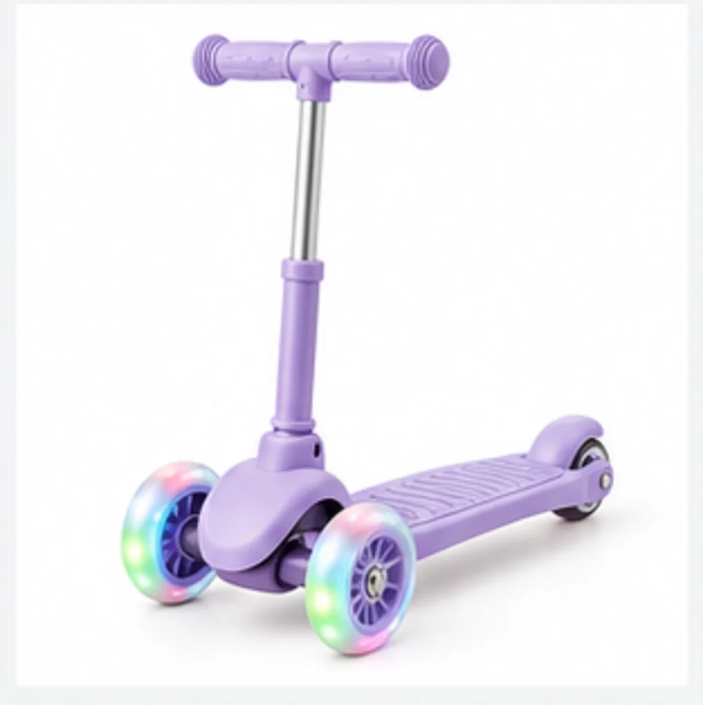 Nurture Ease - 3-Wheel Light-Up Scooter