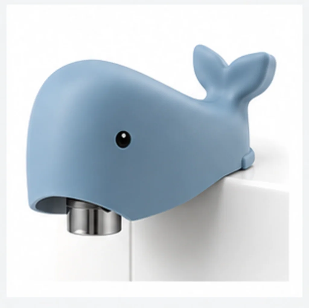 Playful Forms - Whale Bath Spout Cover